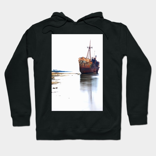 The Ghost Ship Hoodie by Cretense72